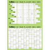 Collins Wall Planner Mid Year Large (700mmx990mm) 2024/2025